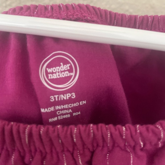 3T toddler girls magenta play dress. Sundress - Picture 4 of 4